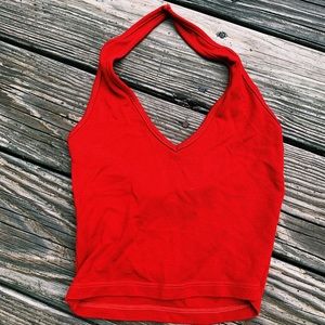 Brandy Melville halter crop top